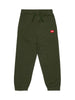 Diesel pantaloni joggers in felpa verde