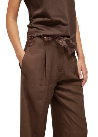 wide leg lino enver satin