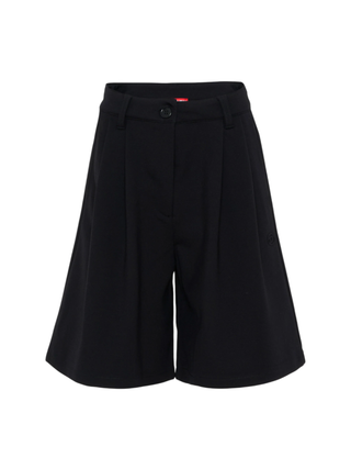 Diesel bermuda bambina Pallyn wide leg nero