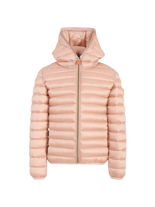 Save the Duck piumino bambina Iris con cappuccio rosa J32310G-IRIS21 80043 SAVE THE DUCK 