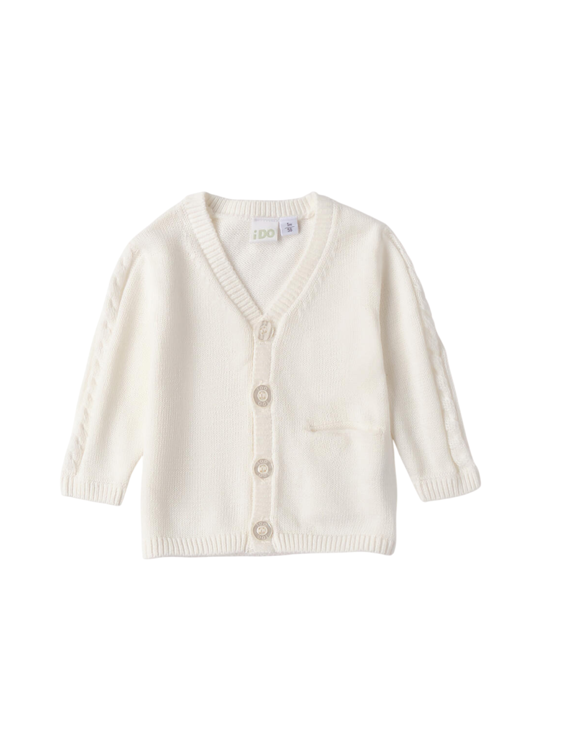 iDo cardigan neonato panna