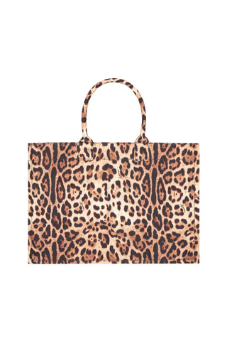 4giveness borsa mare Big Saint Tropez exchange leo animalier beige