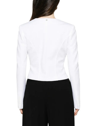 Aniye By giacca Shana donna stile bustier bianco