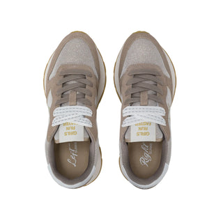Sun68 sneakers donna Ally Glitter Textile tortora