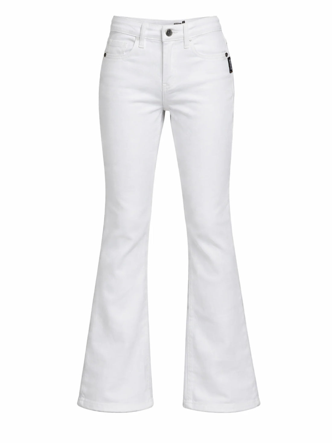 Just Cavalli jeans a zampa bambina lavaggio bianco