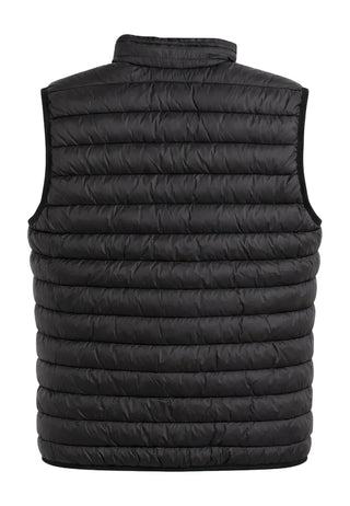 John Richmond gilet imbottito trapuntato uomo nero