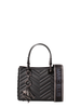 Marc Ellis borsa Flat Krissy S Wave nero argento