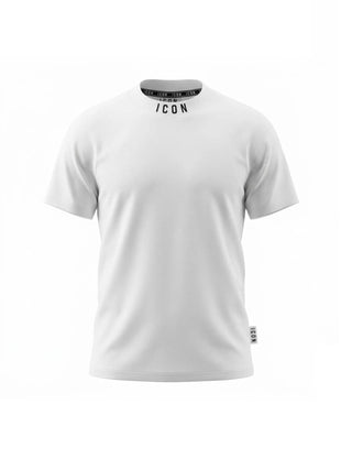 Icon T-shirt manica corta bambino con logo bianco