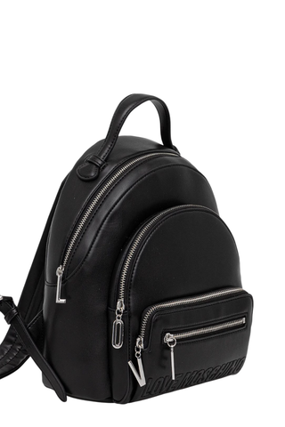 Love Moschino zaino in ecopelle con tasche nero JC4344PP0N-KA0 00B MOSCHINO LOVE 