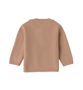 iDo maglia neonato con macchinina beige 4F155 0927 iDO