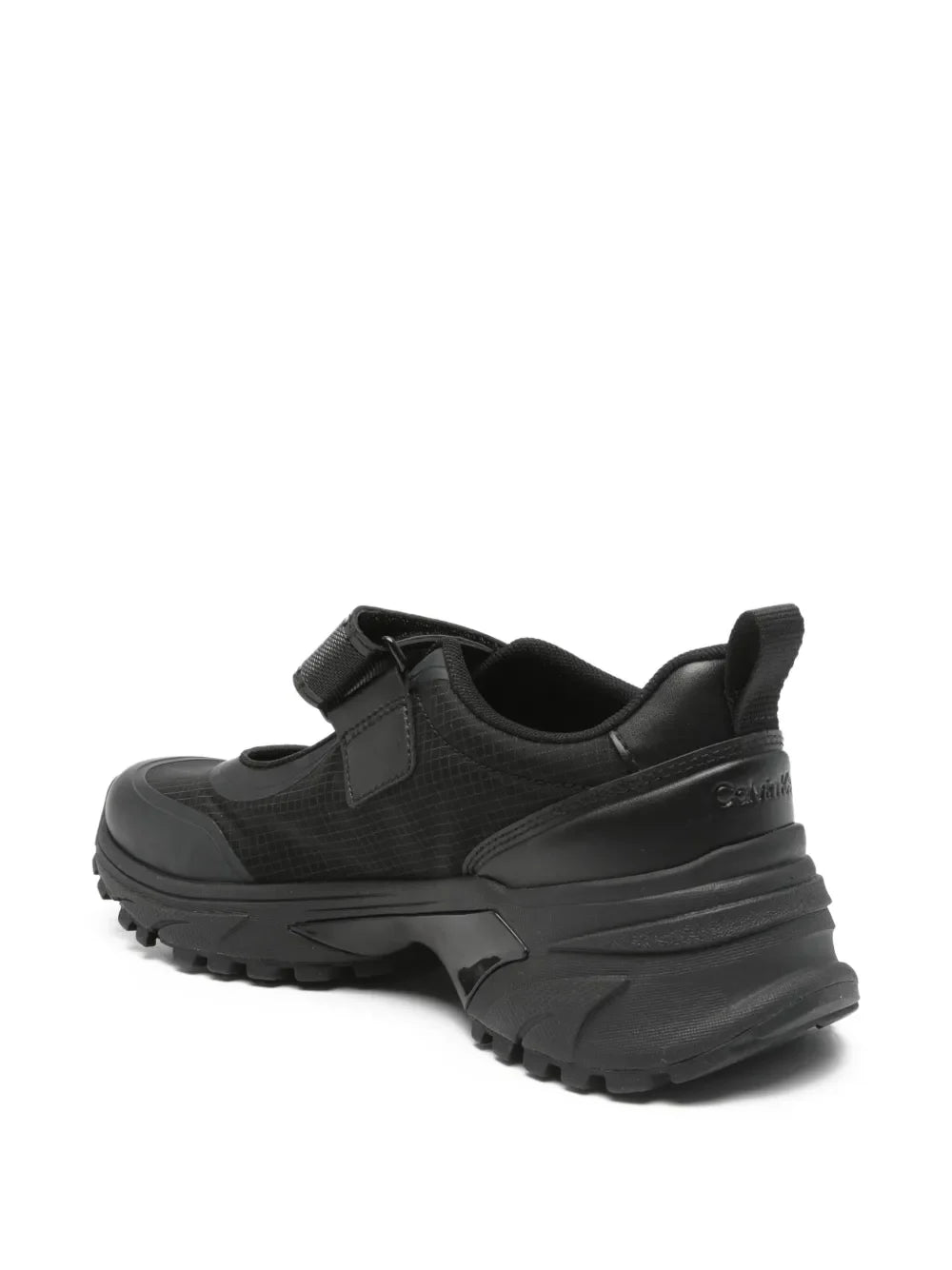 Calvin Klein sneakers donna Hike runner slip on con velcro nero