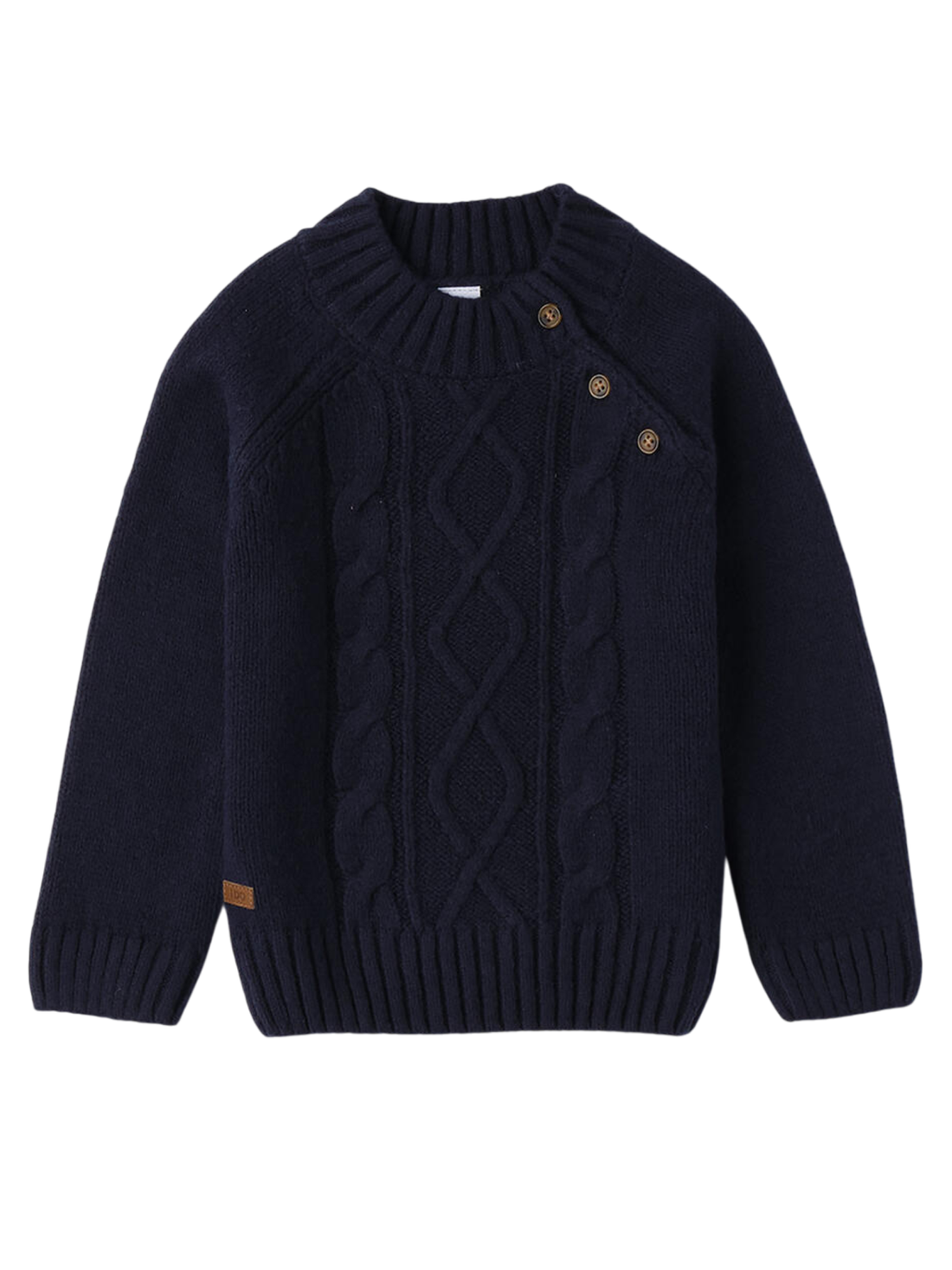 iDo maglia bambino con trecce blu