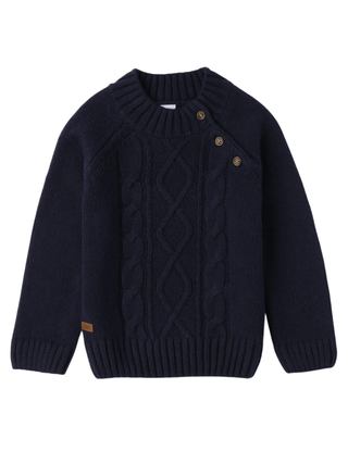 iDo maglia bambino con trecce blu 4F219 3885 iDO 