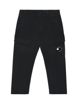 C.P. Company pantaloni cargo bambino nero COP004-LRC06 60100 C.P. COMPANY U16 