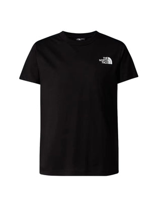 The North Face T-shirt manica corta bambino nero