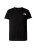 The North Face T-shirt manica corta bambino nero