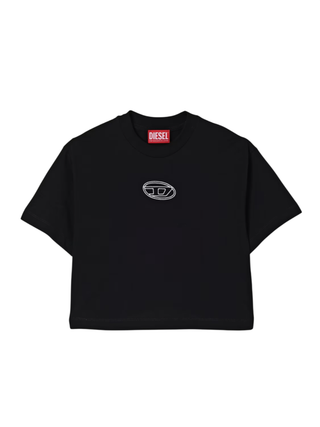 Diesel T-shirt Tixan manica corta nero