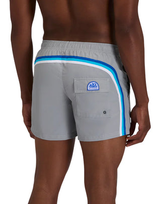Sundek boxer mare uomo in nylon argento