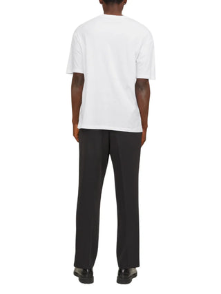 Jack&Jones T-shirt basic uomo in cotone bianco