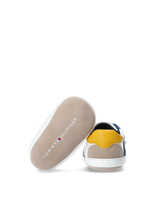 Tommy Hilfiger scarpette neonato con strappi muticolor