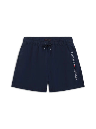 Tommy Hilfiger boxer mare uomo in nylon con logo blu