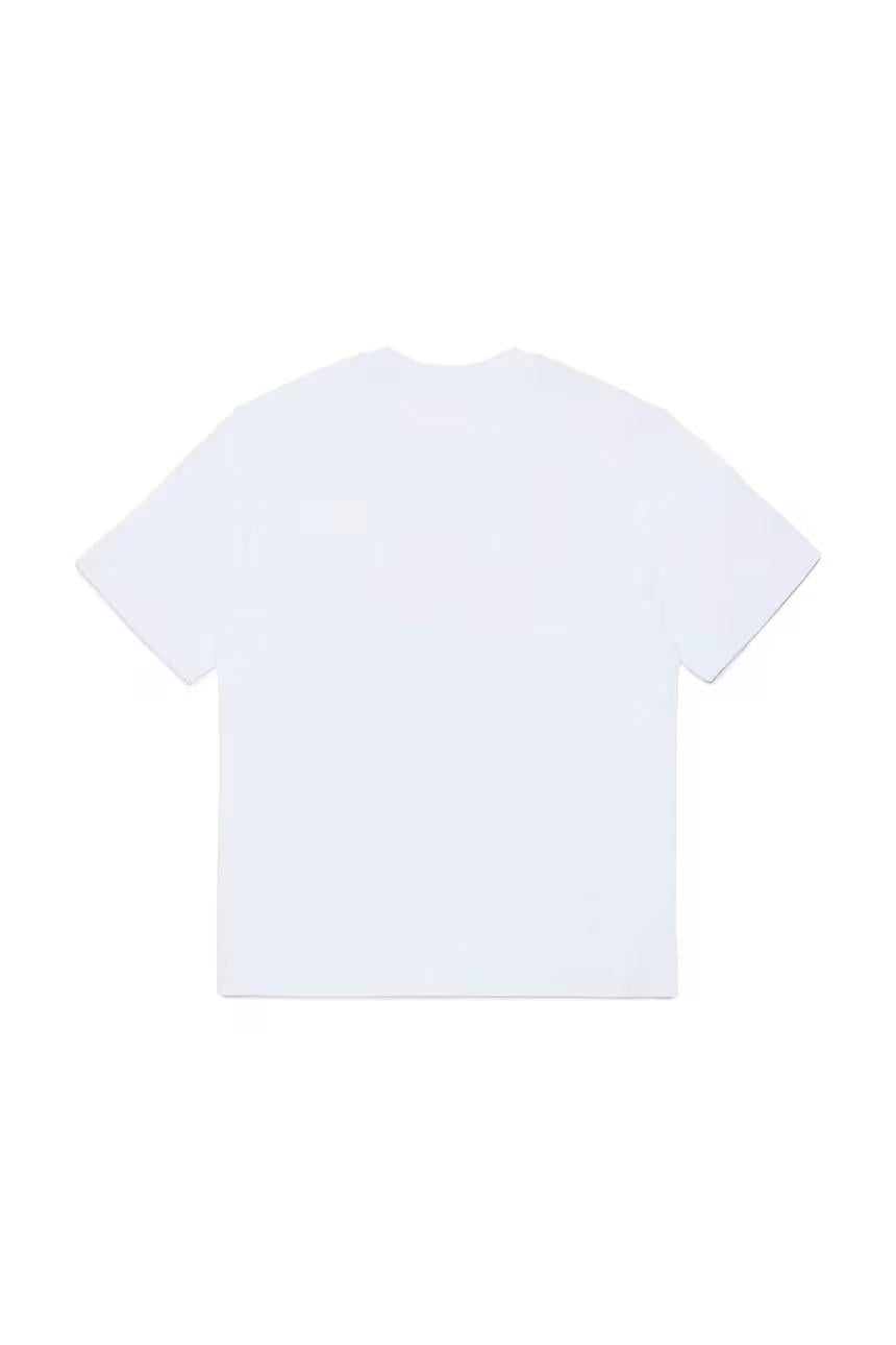 Diesel T-shirt bambino Thide stampa logo bianco