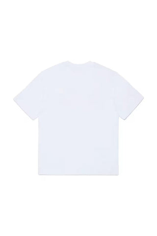 Diesel T-shirt bambino Thide stampa logo bianco