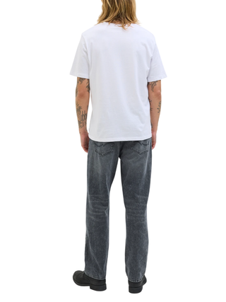 Jack&Jones jeans baggy Eddie gamba dritta lavaggio blu