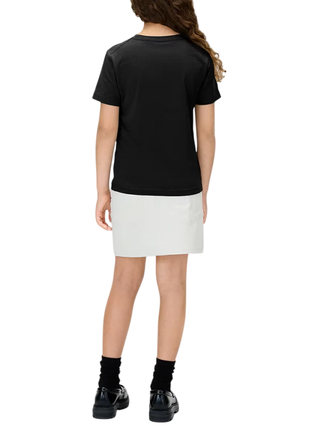 Calvin Klein Jeans T-shirt bambina manica corta nero