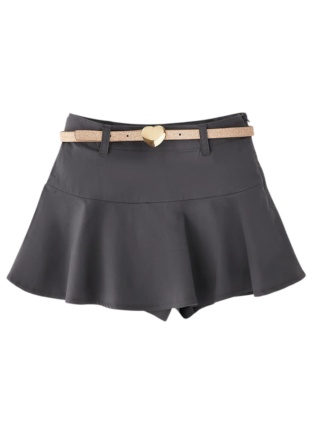 iDo gonna pantaloncino con cintura grigia