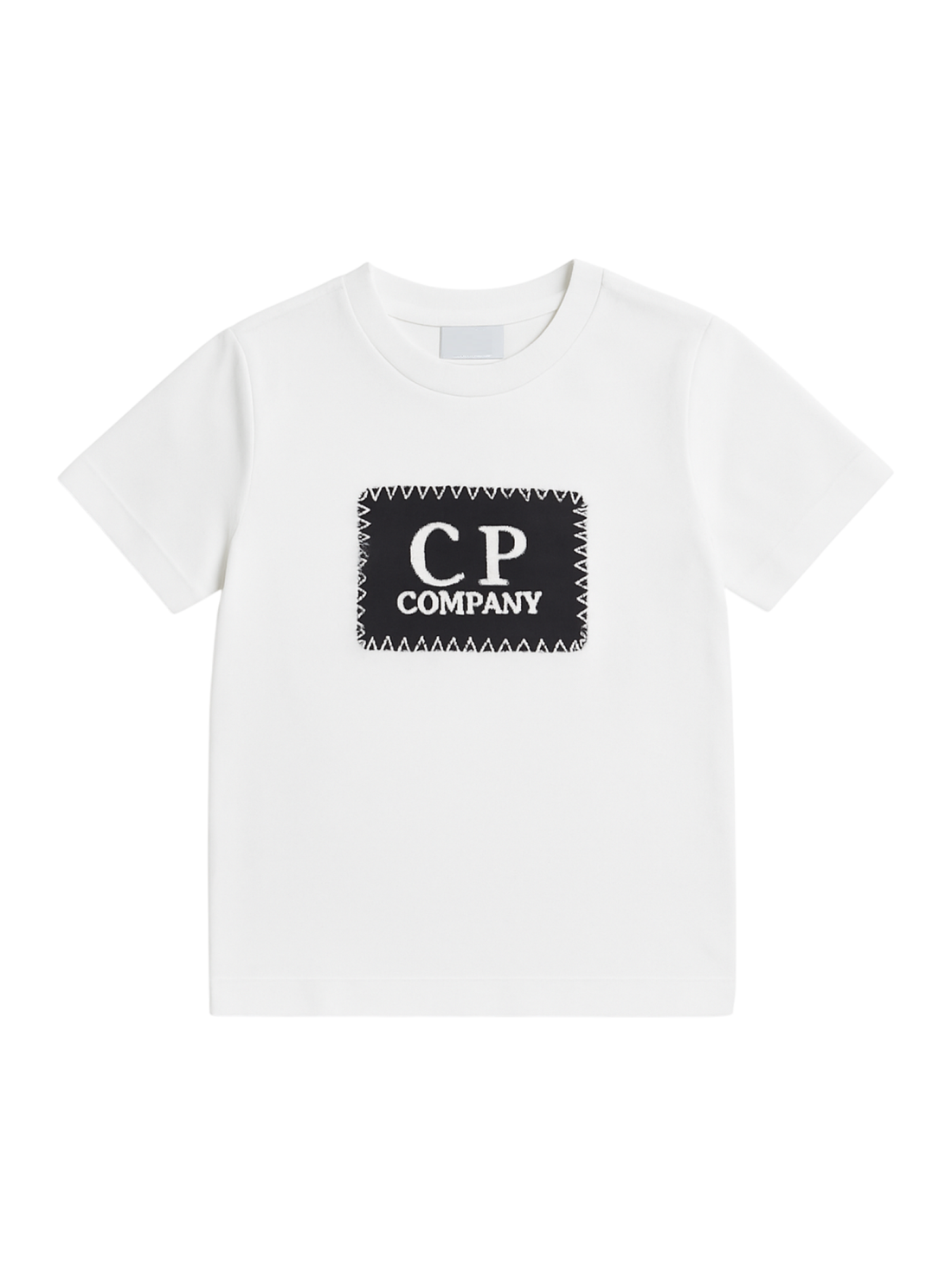 C.P. Company T-shirt bambino manica corta bianco