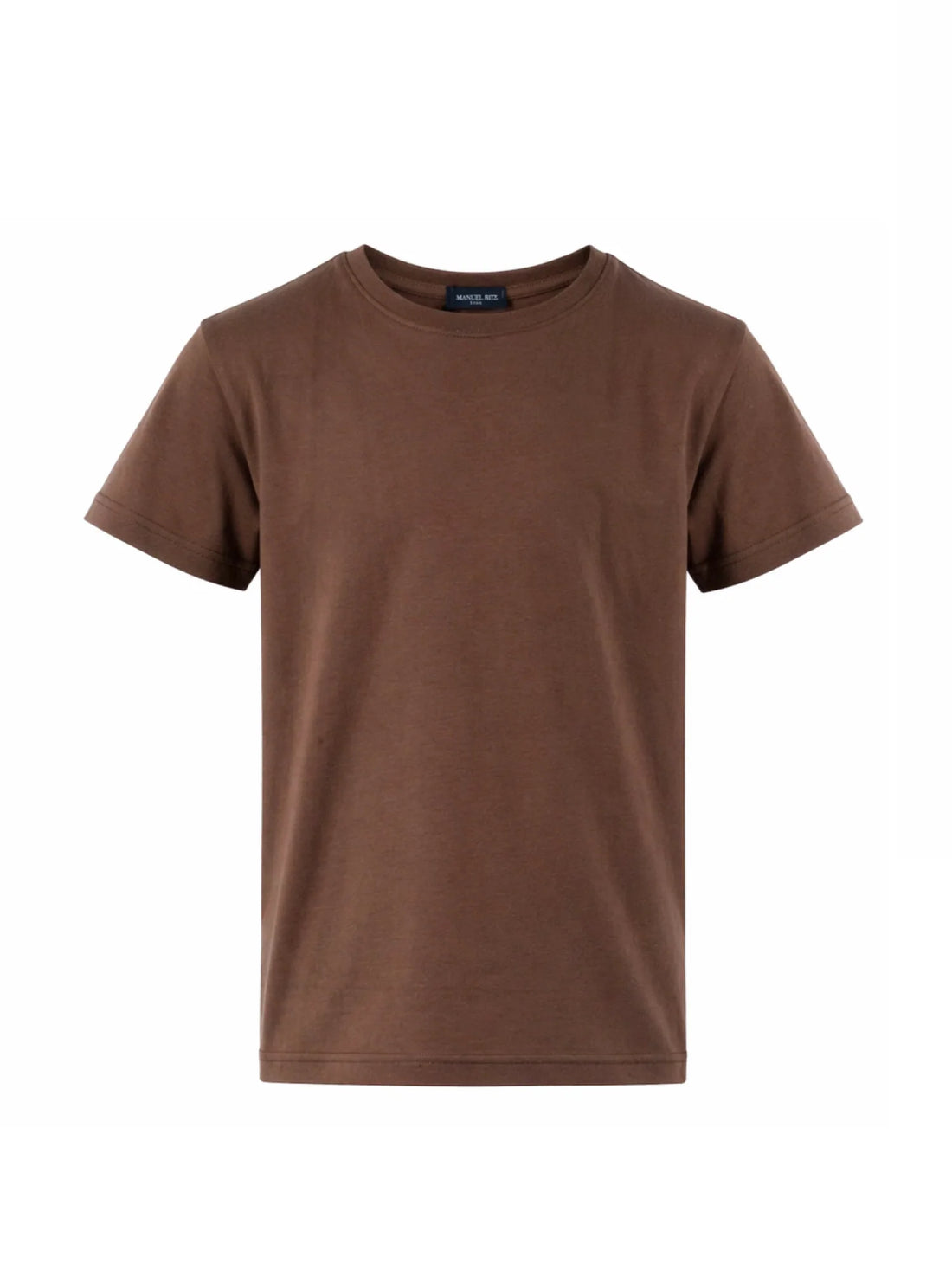 Emanuel Pris T-shirt bambino in filo di Scozia marrone