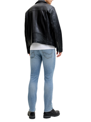 Jack&Jones jeans uomo slim Glenn lavaggio blu