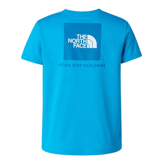 The North Face T-shirt manica corta bambino turchese