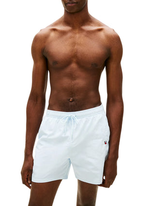 Tommy Hilfiger boxer mare uomo con logo celeste chiaro