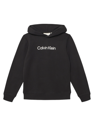Felpa con Cappuccio Bambino Ragazzo Basic Top qualità Top vestibilità - TUCU - novità Fashion Divertenti Humor Youtuber New Bambina Made in Italy (3-4, Bianco