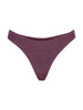 Me Fui slip mare lurex donna borgogna