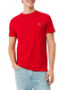 Lacoste T-shirt manica corta in cotone Pima rosso