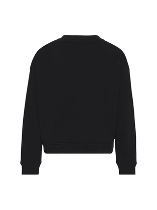 John Richmond felpa bambino con logo nero RBA25237FE BLACK John RICHMOND