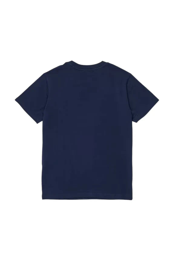 Diesel T-shirt bambino Utrim in cotone stretch blu