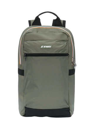 K-Way zaino Laon unisex in nylon verde