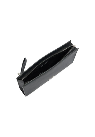 Calvin Klein pochette uomo in ecopelle con cinturino nero