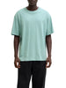 Jack&Jones T-shirt basic uomo in cotone verde acqua