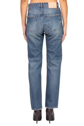 Vicolo jeans Zoe slim fit con bottoni gioiello lavaggio blu DF5048 LAV.MEDIO VICOLO 