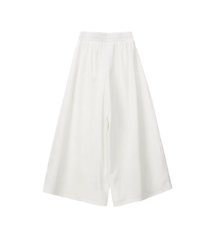 iDo pantaloni palazzo bambina panna