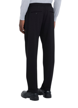 Liu Jo pantaloni joggers uomo con coulisse nero QXX081J4776 22222 LIU JO 