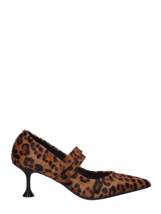 Marc Ellis decollete in cavallino animalier marrone nero GLC7257D-788 LEOPARDO MARC ELLIS 