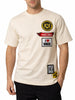 John Richmond T-shirt uomo manica corta con patch beige