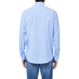 Liu Jo camicia in fantasia slim fit celeste QF5096J4983 M9802 LIU JO 