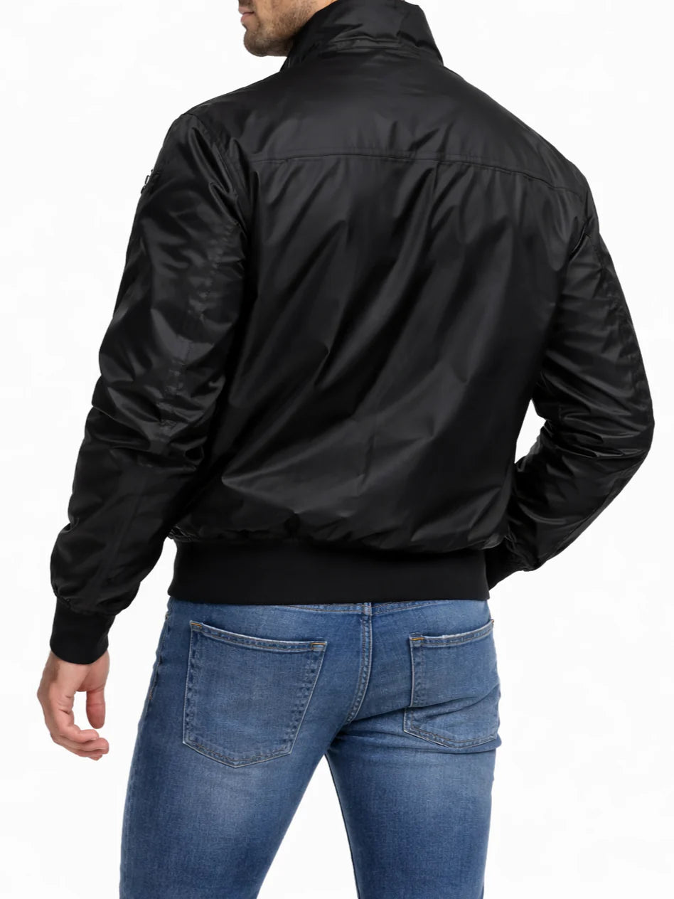 Blauer giubbino uomo Duxbury in nylon nero